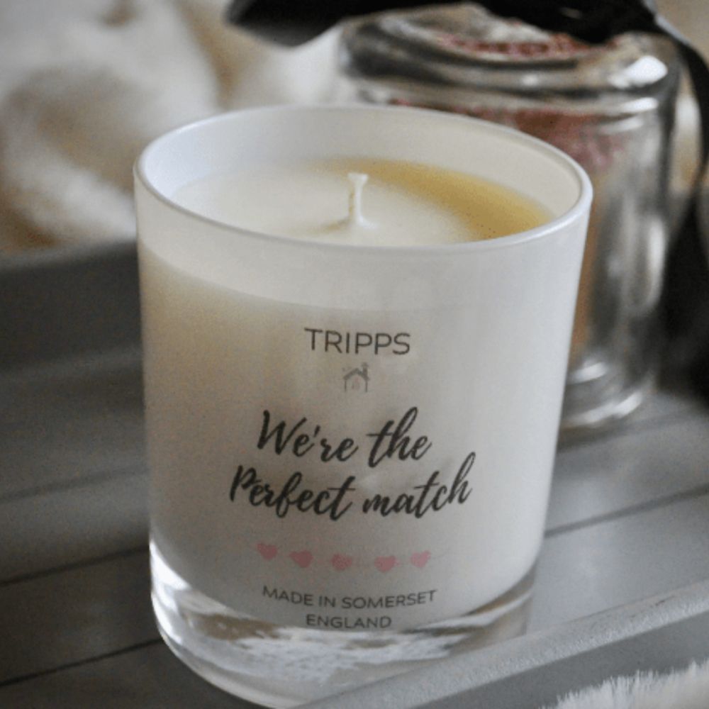 We're The Perfect Match Scented Candle