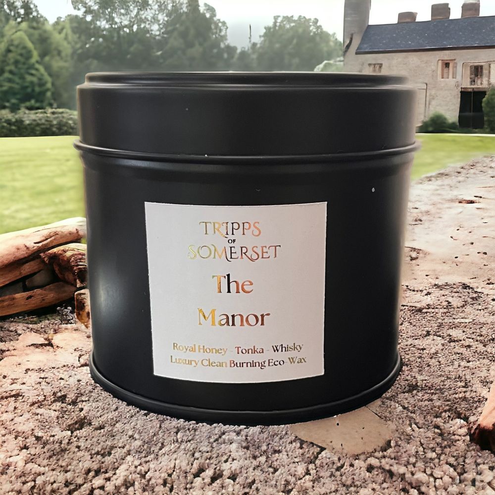 The Manor - Tin Scented Luxury Candle