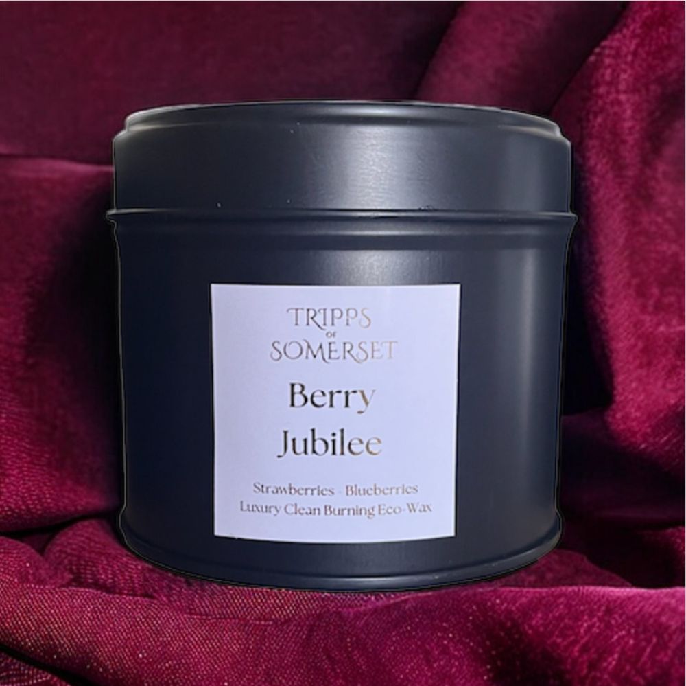 Berry Jubilee Tin Candle